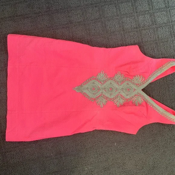 Lilly Pulitzer Pink Junie Shift Dress - Picture 4 of 6